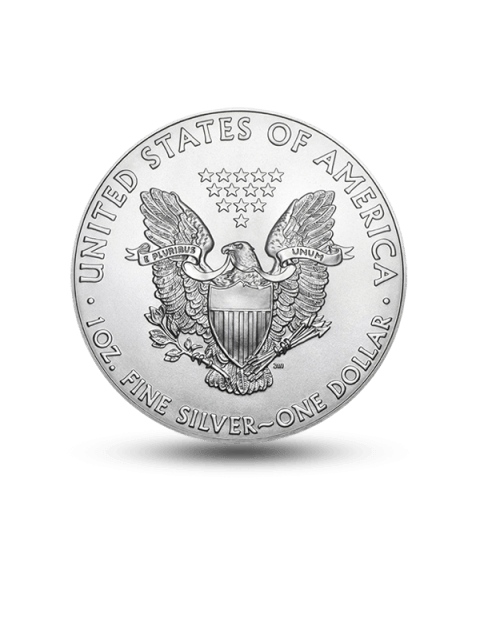 Silver Eagle Logo - $1 American Silver Eagle NGC MS69