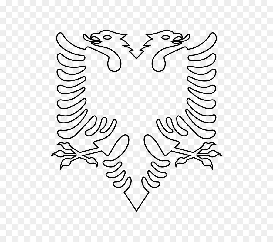 Flag Eagle Logo - Flag of Albania Flag of Kosovo Eagle logo png download