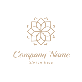 A Yellow Flower Logo - Free Jewelry Logo Designs. DesignEvo Logo Maker