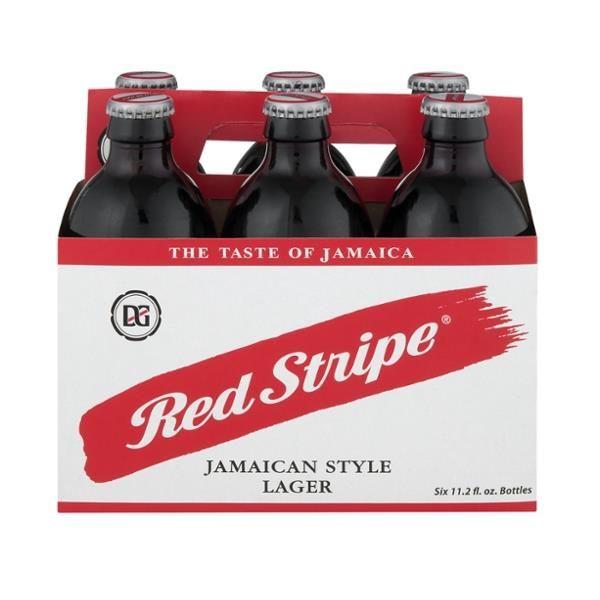 Red Stripe Lager Logo - Red Stripe Jamaican Style Lager Beer Bottles 6 Pack | Hy-Vee Aisles ...