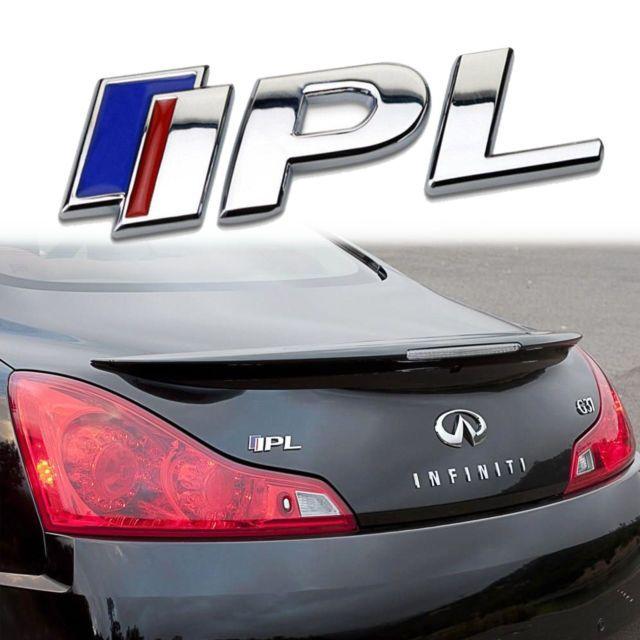 Infiniti IPL Logo - Auto Metal IPL Performance Logo Emblem Badge Sticker for 2014-2018 ...