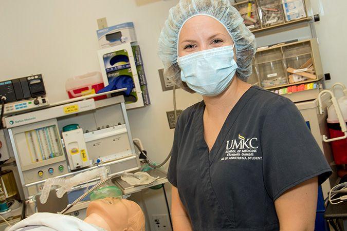 UMKC Nursing Graduate School Logo - Master of Science in Anesthesia. Admission Requirements. UMKC