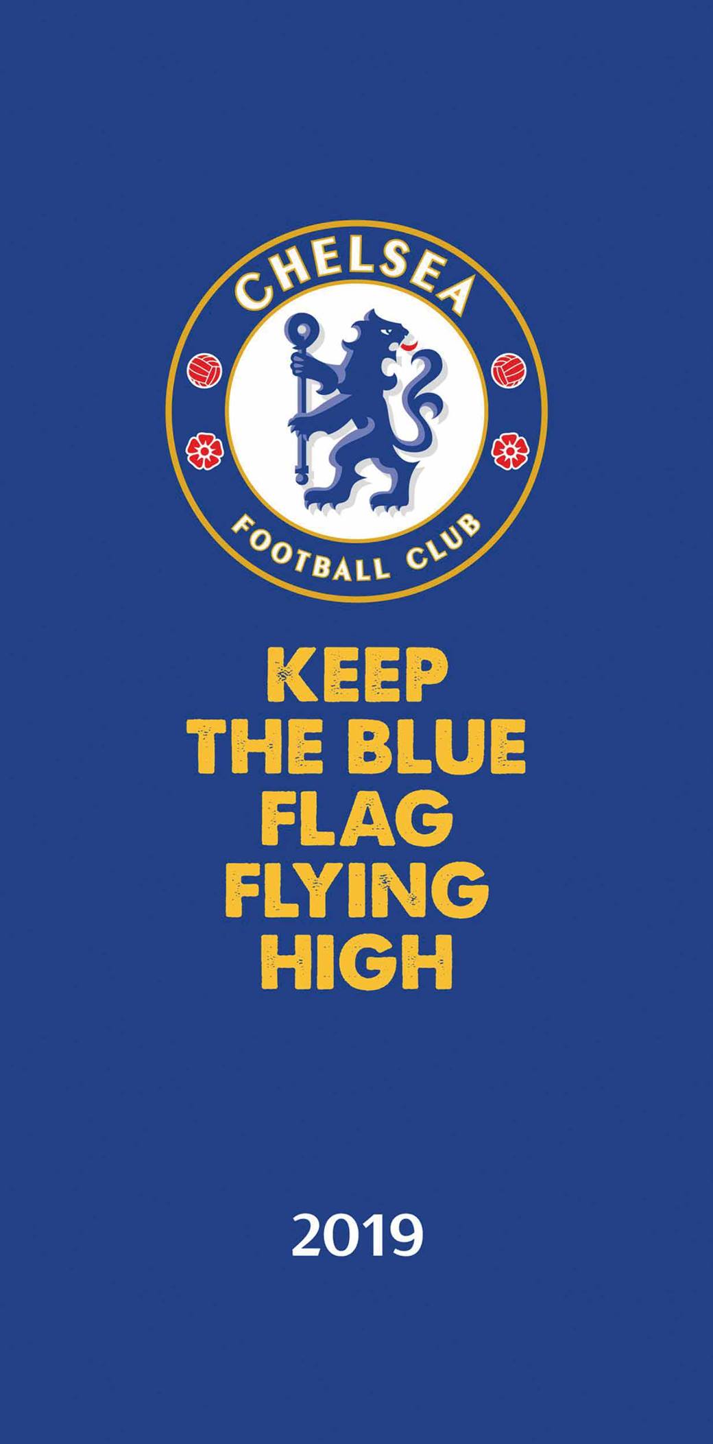 Chelsea Logo - Chelsea FC Slim Diary 2019 - Calendar Club UK