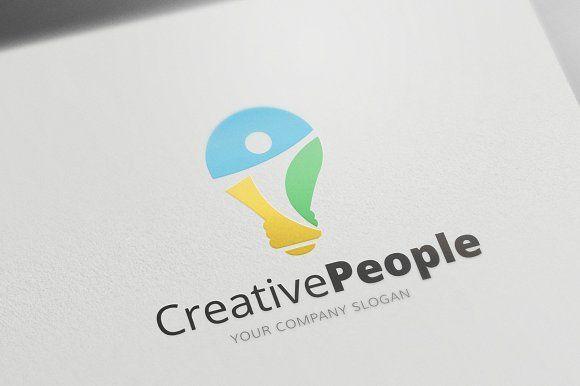 Up with People Logo - Creative People Logo ~ Logo Templates ~ Creative Market