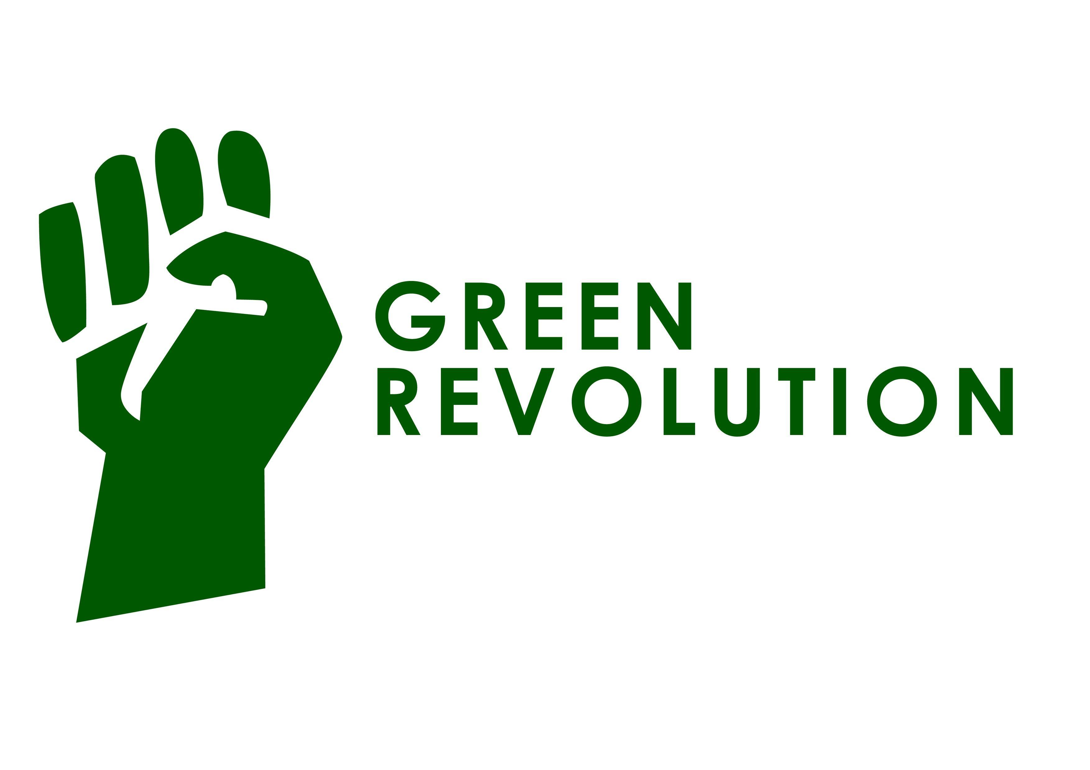Green Gr Logo - About Green Revolution | youthsg100tonschallenge