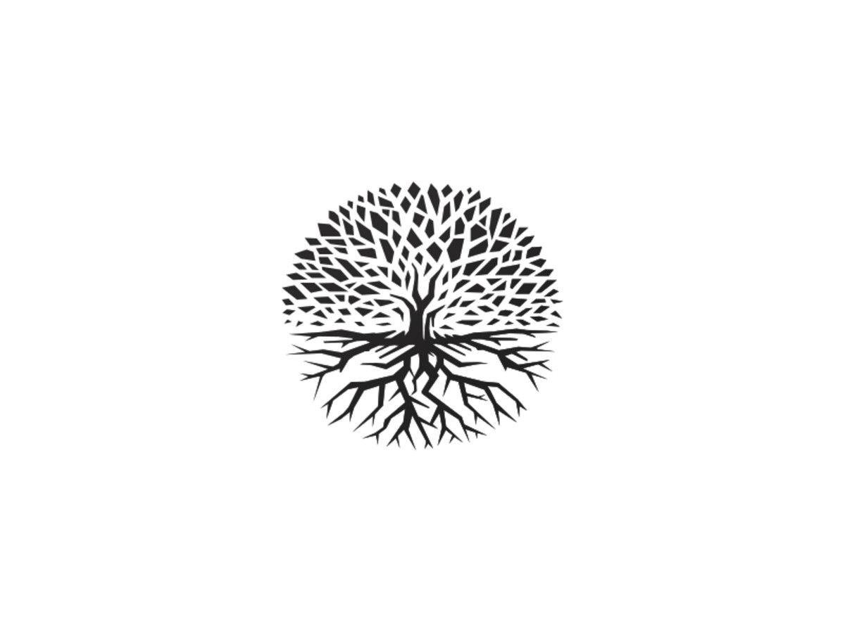 White Tree Logo - 30 Cool Tree Logos - UltraLinx