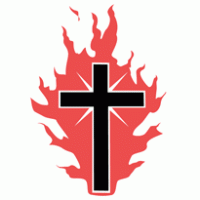 God Logo - The Cross On Fire For God | Brands of the World™ | Download vector ...