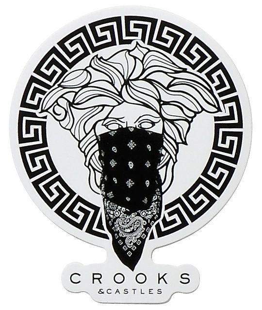 Crooks and Castles Medusa Logo - Crooks and Castles Medusa Sticker