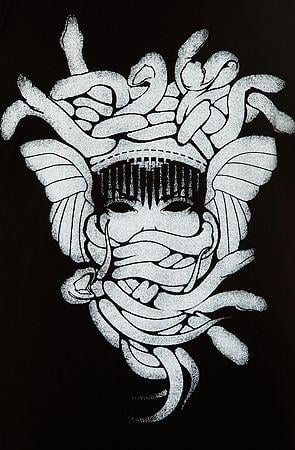 Crooks and Castles Medusa Logo - Lyst - Crooks and Castles The Vandal Medusa Tee in Black for Men