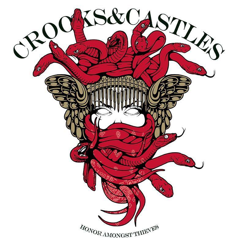 Crooks and Castles Medusa Logo - Crooks & Castles, Medusa, Digital. Brands. Art, Tattoos