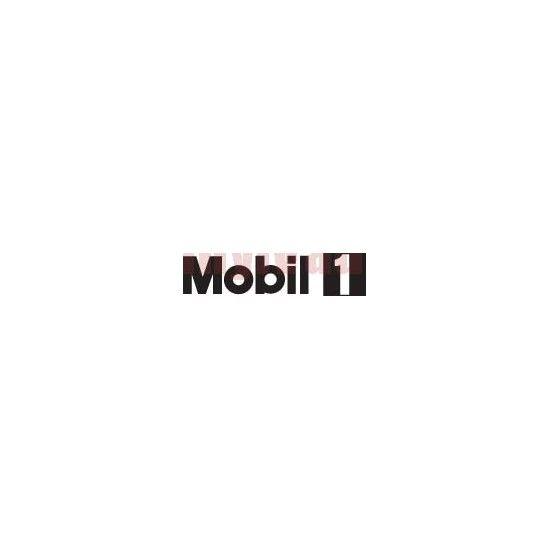 Black and White Mobil Logo - MOBIL 1 Logo Vinyl Car Decal - Vinyl Vault