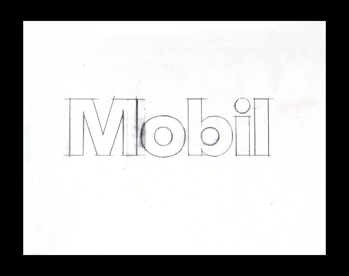 Black and White Mobil Logo - 60 years of Chermayeff & Geismar & Haviv | Logo Design Love