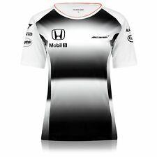 Black and White Mobil Logo - McLaren Honda Team Name Logo Lanyard Accessory Black Fabric PVC