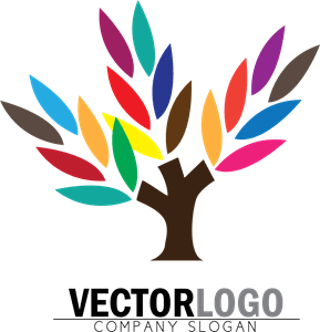 Multicolor Logo - Multicolor tree Logo Vector (.EPS) Free Download