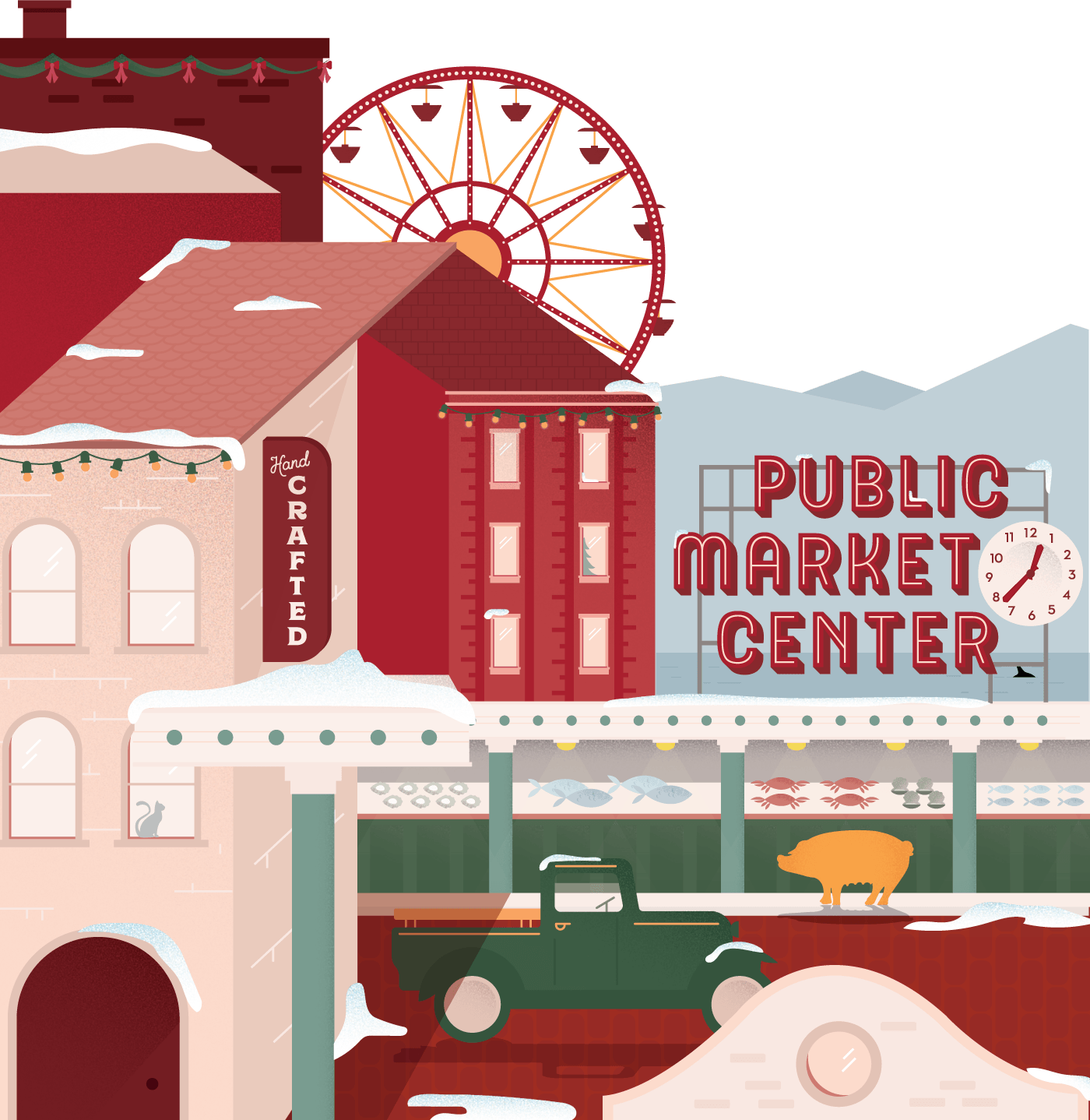 Pike Place Market Logo - Pike Place Market's Offline Gift Guide!