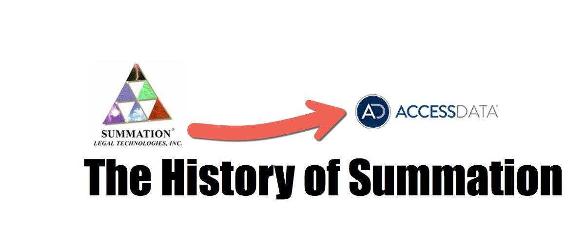 Summation Logo - The History and Future of Summation Software – “old Summation” vs ...