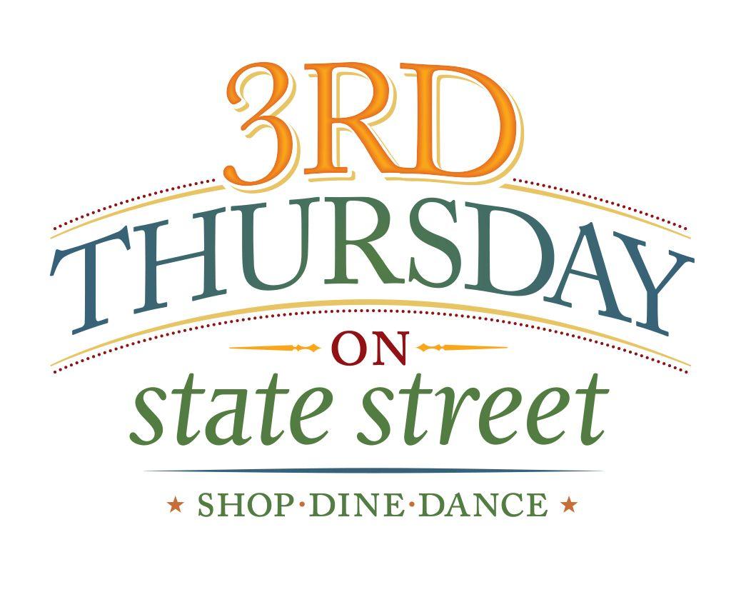 State Street Logo - Third Thursday on State Street. HISTORIC KENNETT SQUARE, PENNSYLVANIA