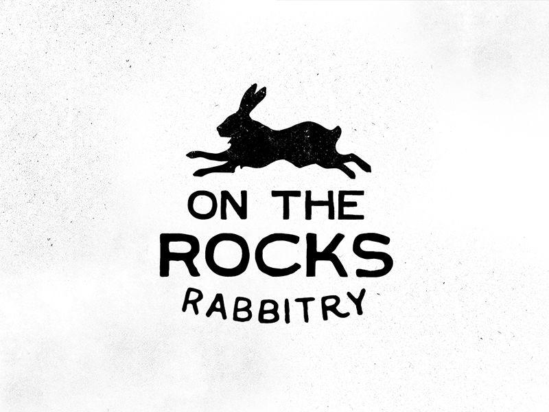 Rabbitry Logo - On the Rocks Rabbitry Logo by Marcus Edvalson | Dribbble | Dribbble