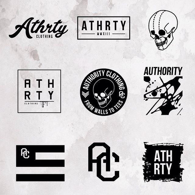 Streetwear Fashion Logo - A selection of some of the branding elements I created for