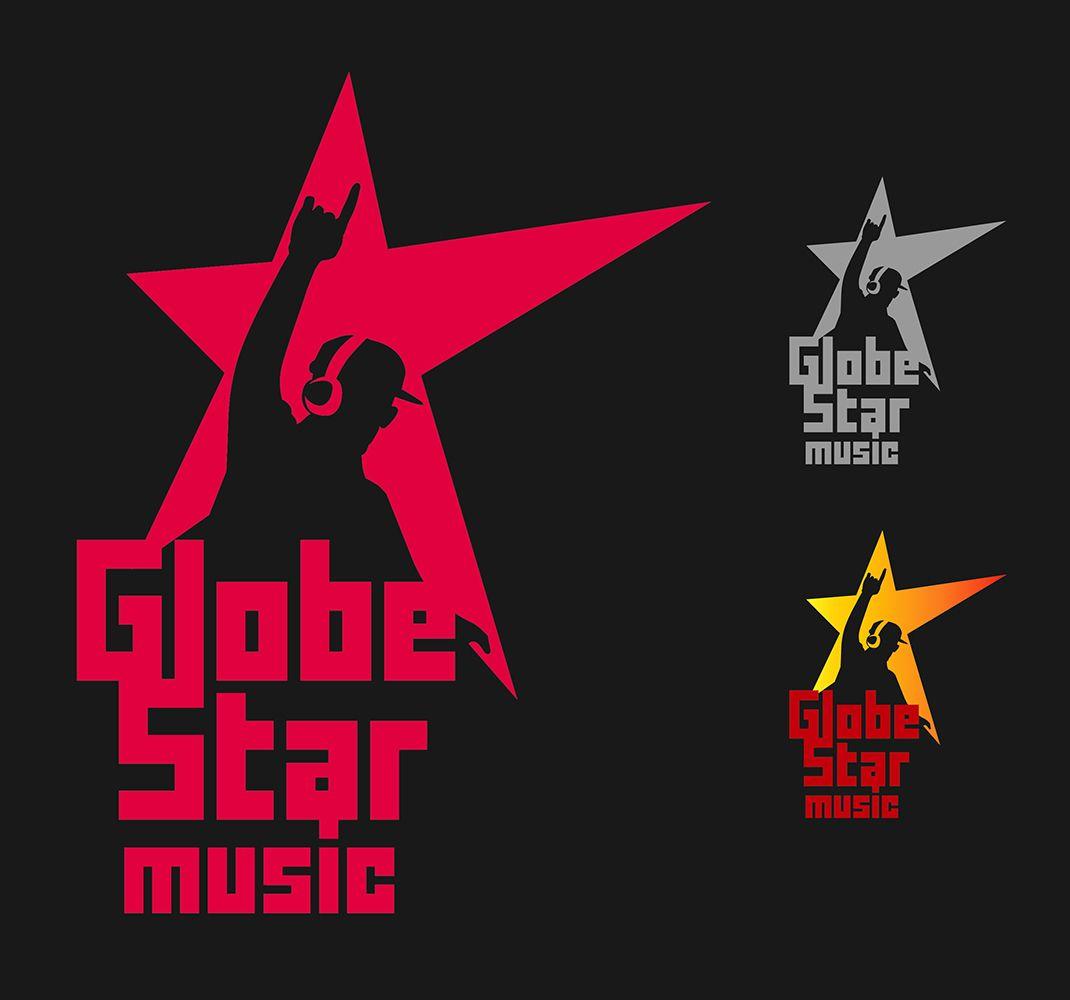 Star Globe Logo - Simple Logo Designs. Club Logo Design Project for Globe Star Music