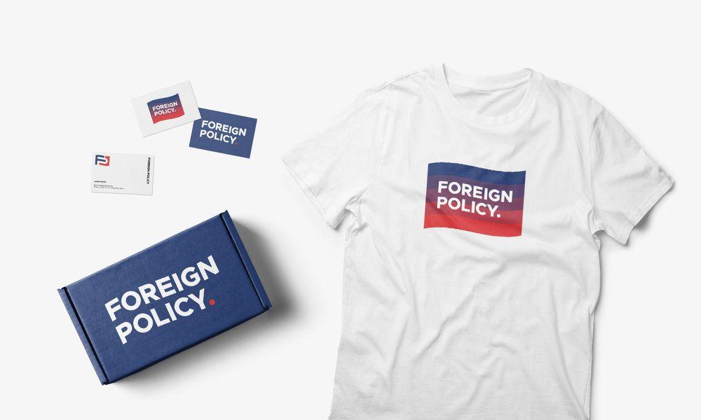 Streetwear Fashion Logo - Foreign Policy Clothing Brand Design