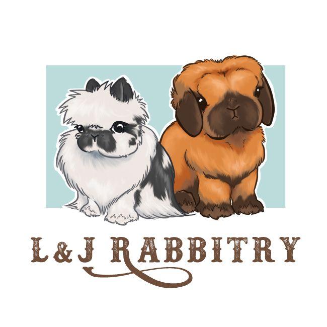 Rabbitry Logo - L&J Rabbitry Logo « conkberry | art and design for people who love ...