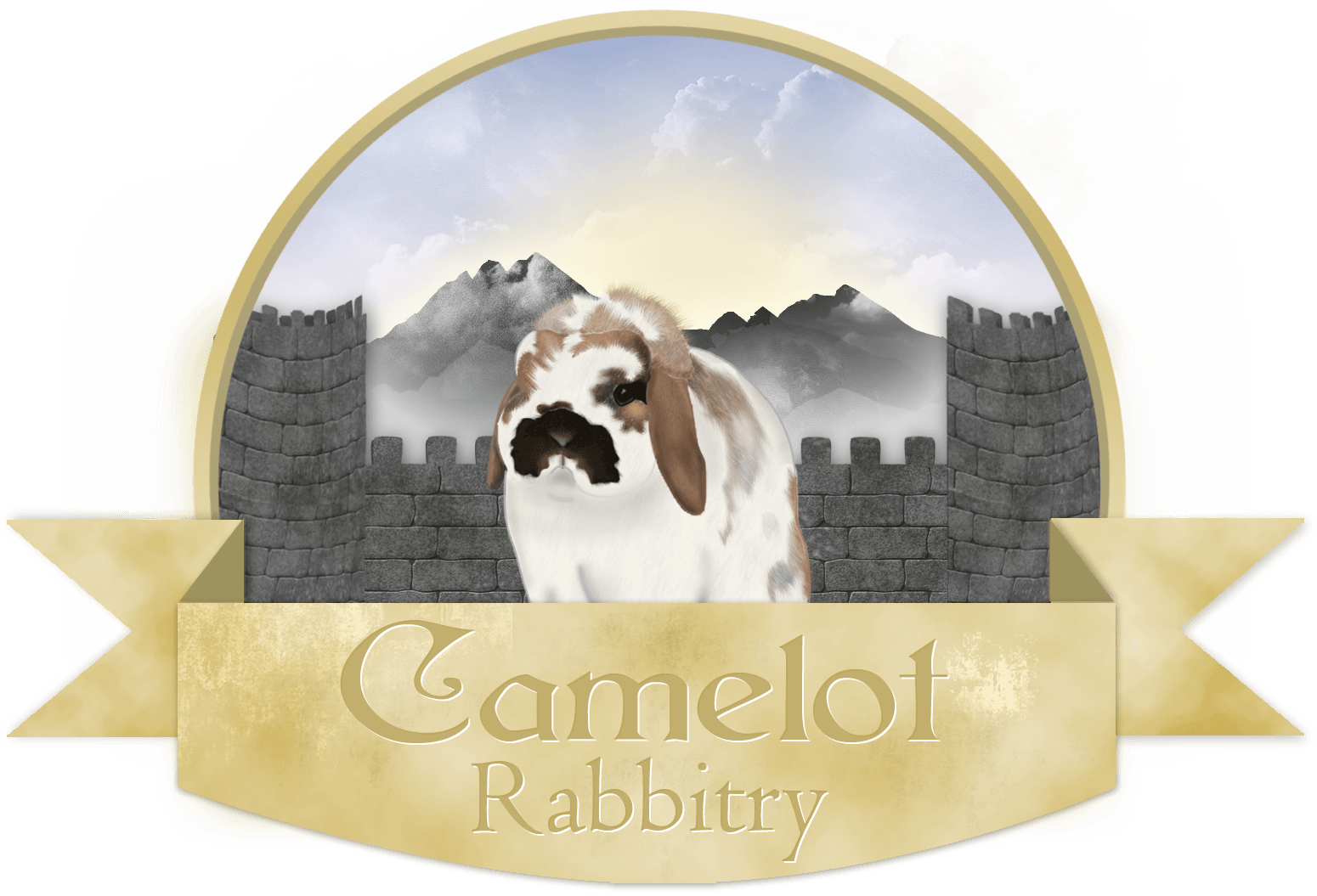 Rabbitry Logo - Holland Lops at Camelot Rabbitry