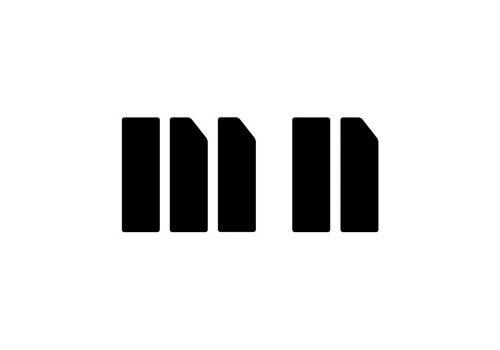 Piano Logo - Matías Nadal's piano keys monogram. Logo Design Love