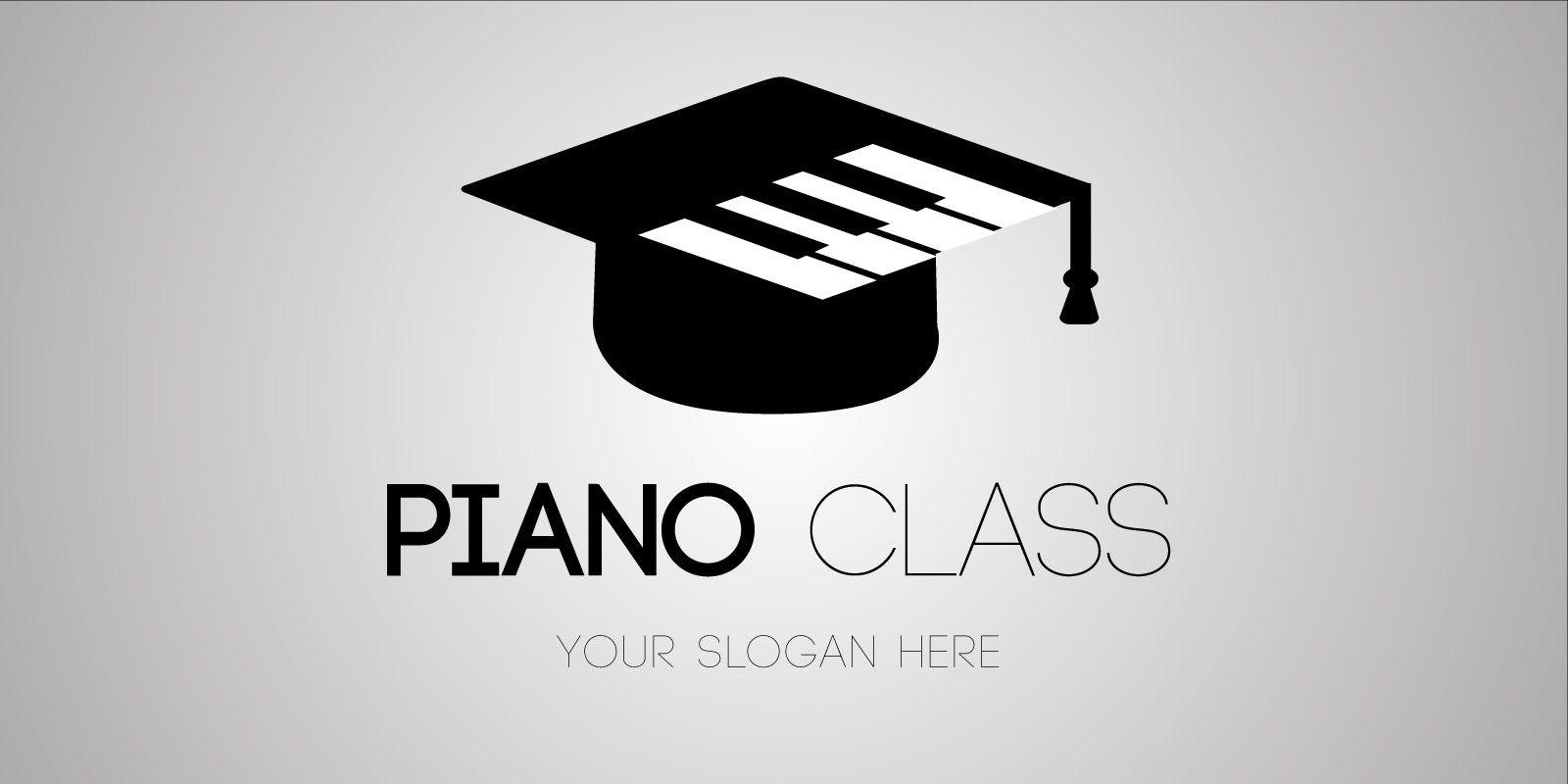 Piano Logo - Logo Template Piano class | Codester