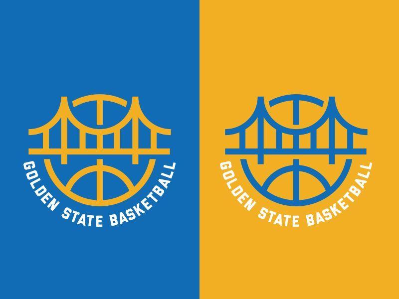 Golden Basketball Logo - Golden State Basketball. DPS. Basketball, Basketball logo design