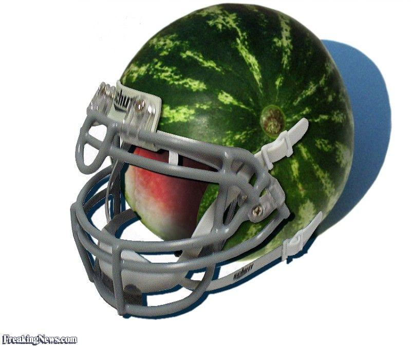 Funny Football Helmet Logo - Funny Watermelon Picture