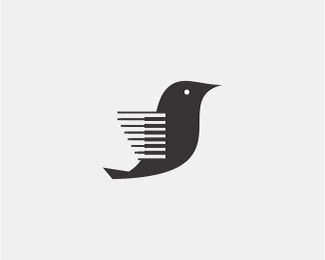 Piano Logo - Logopond, Brand & Identity Inspiration (Bird Piano Logo)