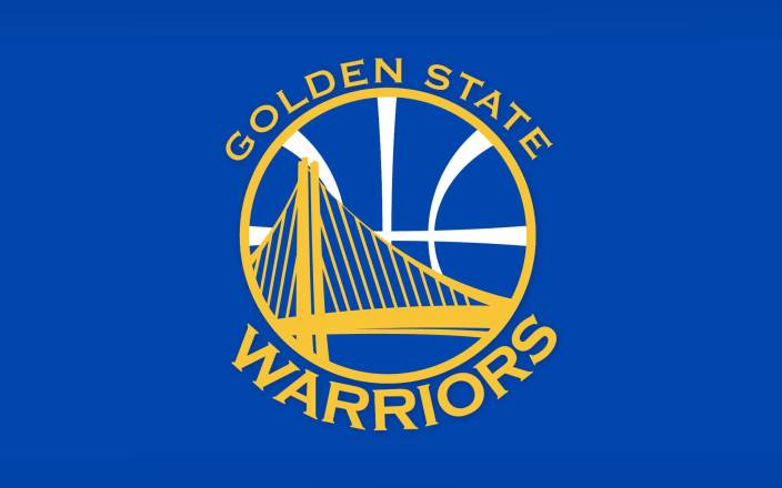 Golden Basketball Logo - BeLucky Wall Poster Golden State Warriors Nba Basketball Logo Over
