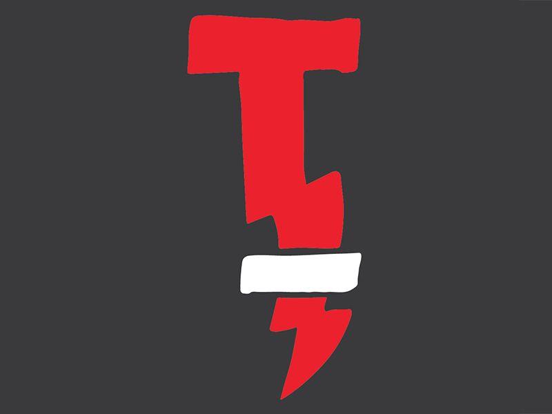 Red White TT Logo - TT