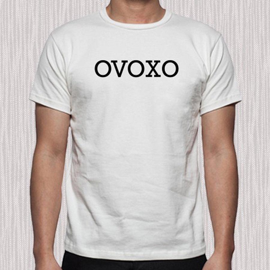 Drake Ovoxo Logo - New The Weeknd Drake OVOXO Logo Men'S White T Shirt Size S To 3XL ...