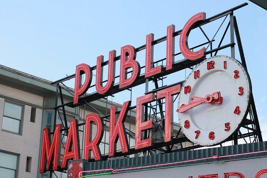 Pike Place Market Logo - Pike Place Market Banner - Picture of Viator Exclusive: Early-Access ...