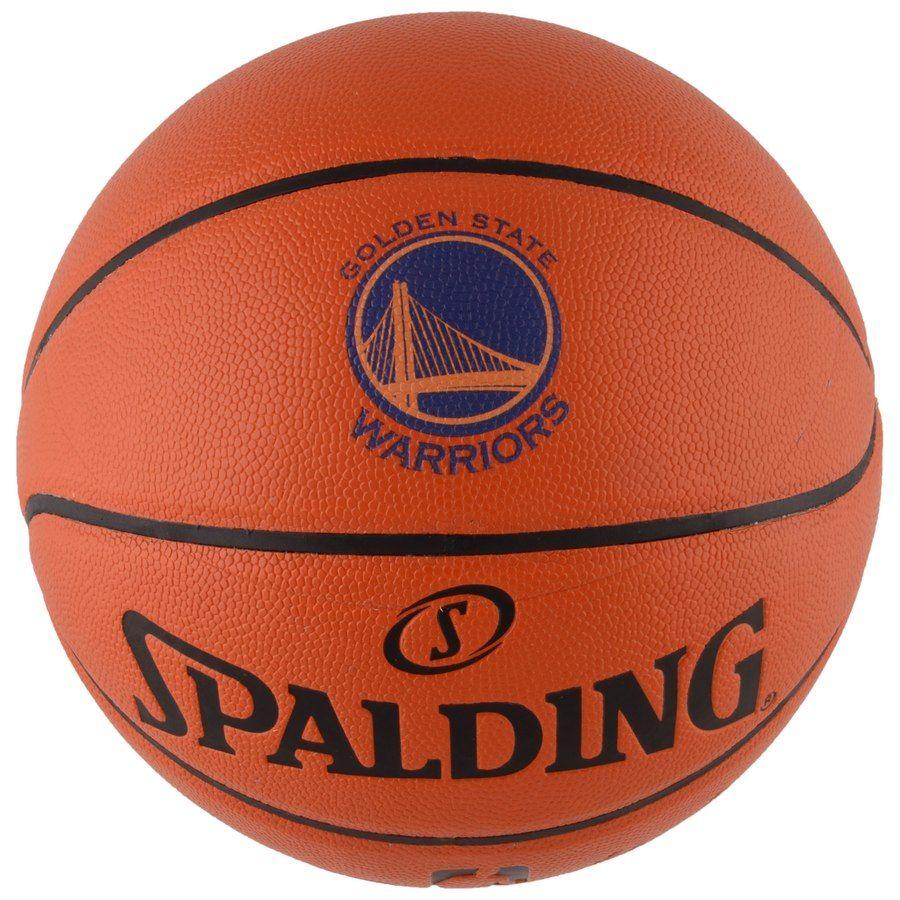 Golden Basketball Logo - Spalding Golden State Warriors Official Size Logo Basketball