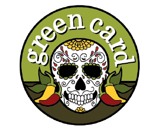 Green Card Logo - Alicia Nagel Creative Green Card Salsa Branding & Logo