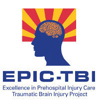 TBI Logo - Mission. Excellence in Prehospital Injury Care Brain Injury