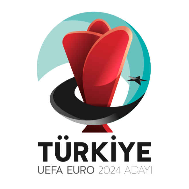 Red Turkey Logo - Logo for Turkey Candidate for UEFA EURO 2024 on Student Show