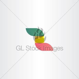 Red and Yellow Z Logo - Yellow Red Icon Letter K Logo · GL Stock Image