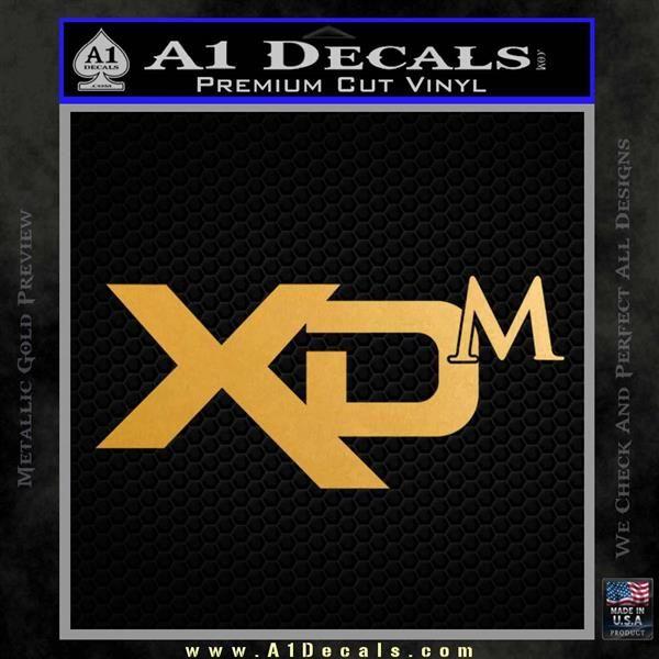 Springfield Armory XD Logo - Springfield Armory XDM Decal Sticker » A1 Decals