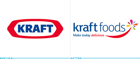 Kraft Foods Logo - Brand New: Kraft Foods, Smiling at You