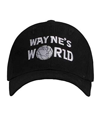 Wayne Cap Logo - Wayne's World Hat costume Waynes World cap embroidered baseball cap ...