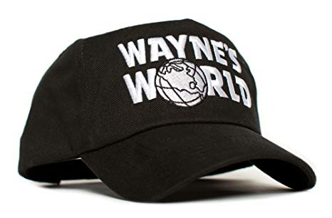 Wayne Cap Logo - Wayne's World Movie Logo Embroidered Costume Hat: Amazon.ca: Luggage ...