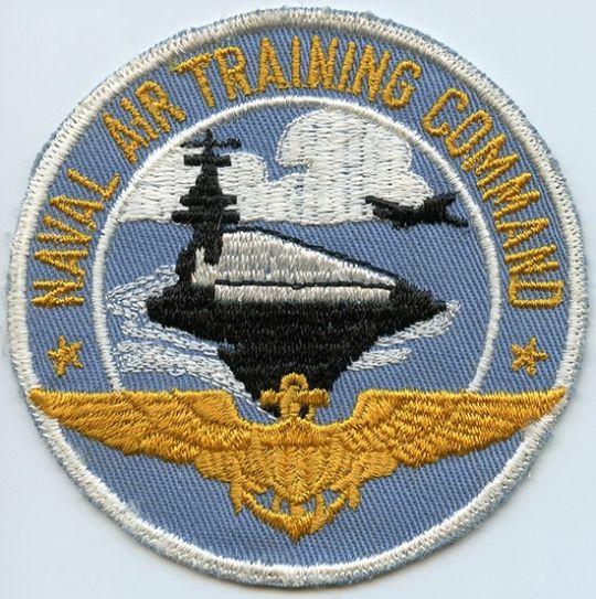 Naval Air Training Command Logo - Scarce Circa 1950 US Naval Air Training Command Jacket Patch: Flying