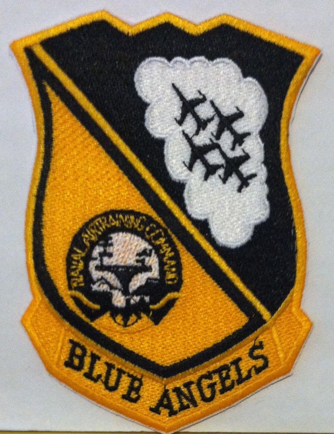 Naval Air Training Command Logo - BLUE ANGELS SEAL PATCH US NAVY AIR TRAINING COMMAND IRON ON Patch