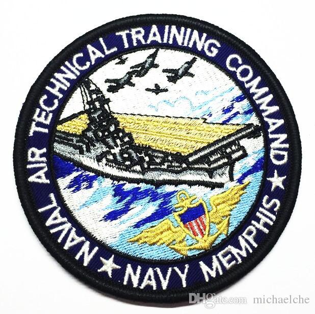 Naval Air Training Command Logo - 2019 Naval Air Technical Training Command Patches Embroidered Navy ...