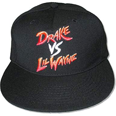 Wayne Cap Logo - Amazon.com: Drake Men's Vs Little Wayne Gradient Logo Baseball Cap ...