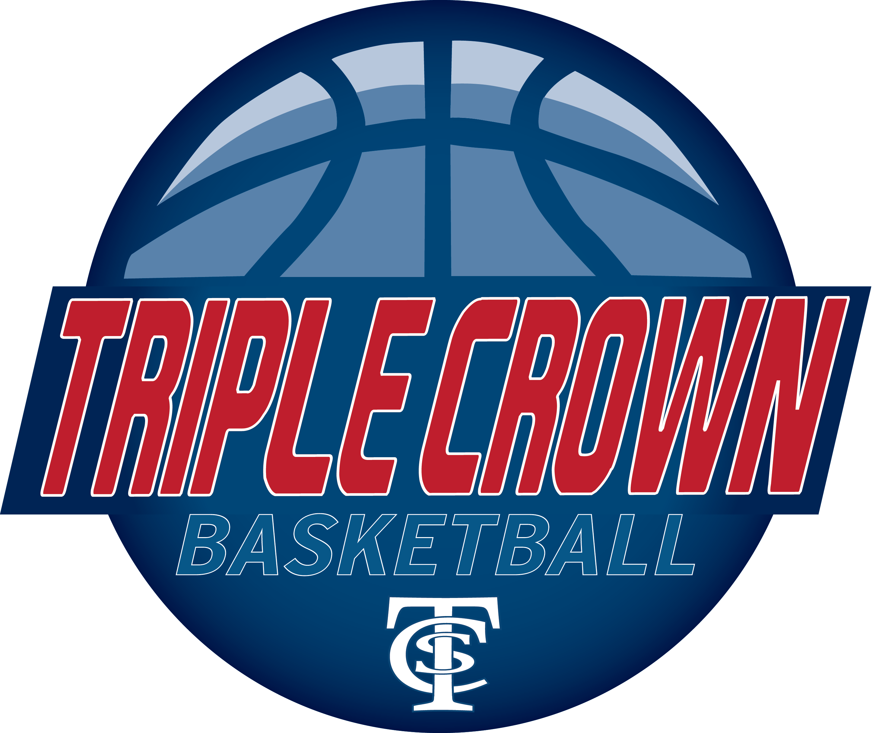 Basketball Crown Logo - Triple Crown Sports - MSNM 